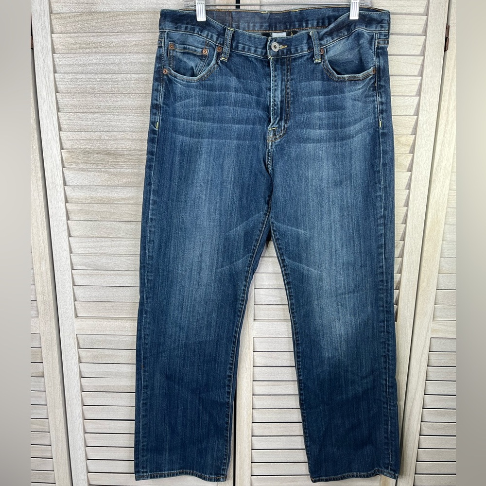 LUCKY BRAND Men's Vintage Straight Jeans Blue-34x31
